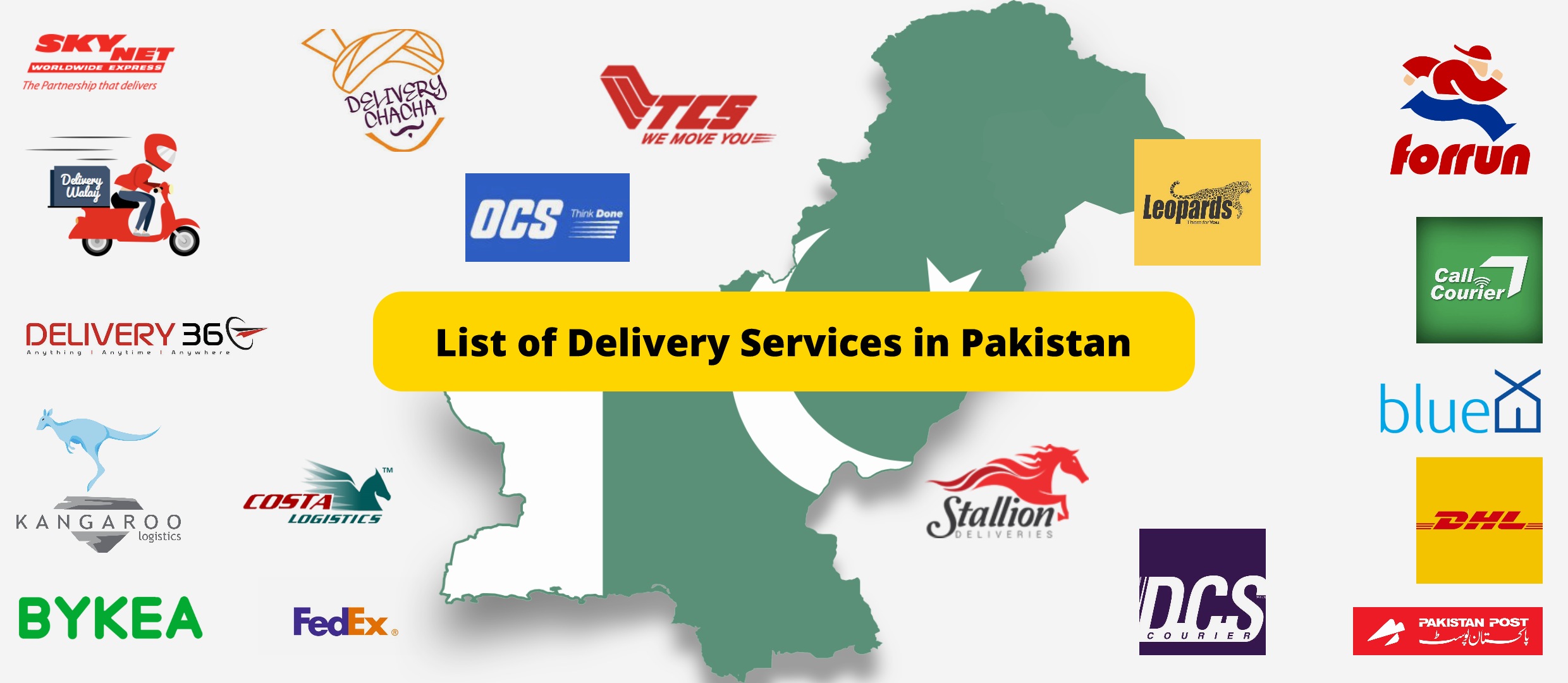 List of delivery services in pakistan all Clarity pk