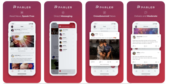 Apple suspends Parler from App Store